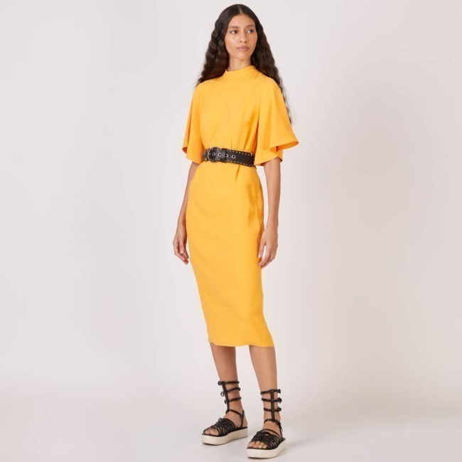 Vestido Crepe Feixe Vera (ref 5fd2)