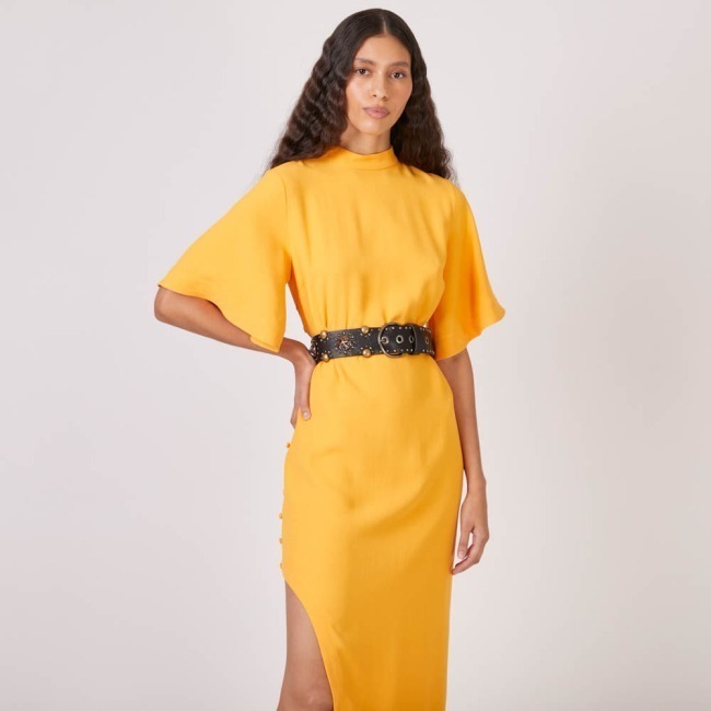 Vestido Crepe Feixe Vera (ref 5fd2)