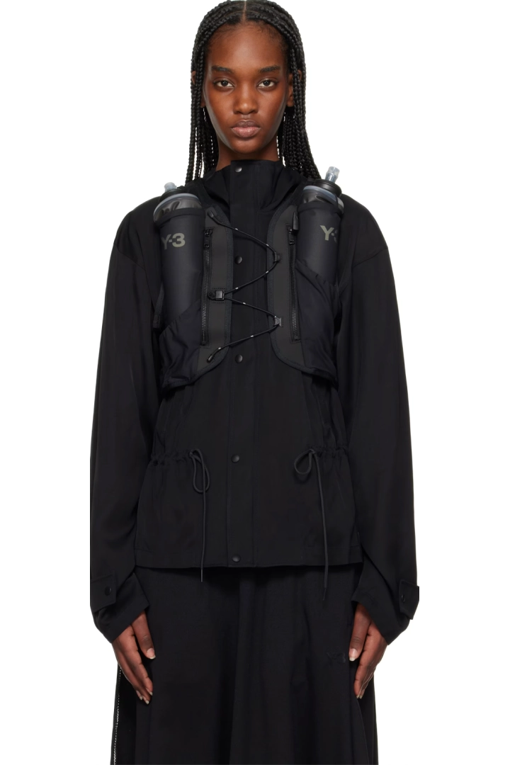 Y3 Black Run Vest (ref 5813)