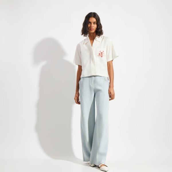 Calça Bouclé Denim Kelsey (ref b067)