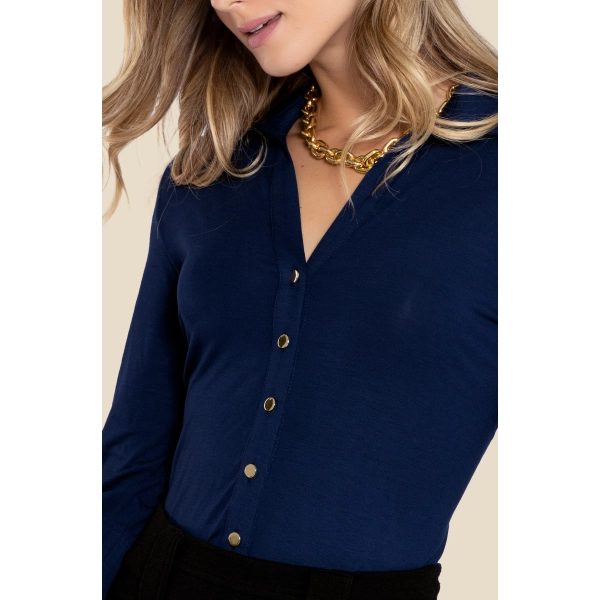 Camisa Milão Navy (ref 374f) Camisa Milão Navy (ref 374f)