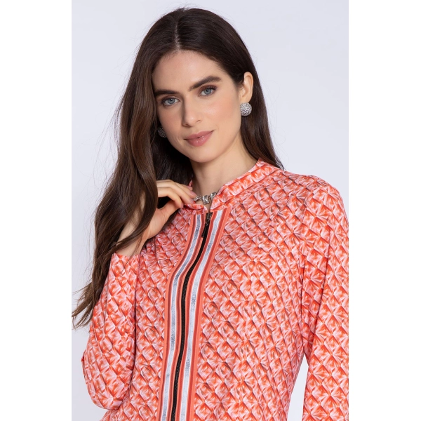 Jaqueta Geometric Coral (ref 3762) Jaqueta Geometric Coral (ref 3762)