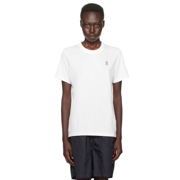 On White Pace-T Short Sleeve Sport Top (ref 1bf7) On White Pace-T Short Sleeve Sport Top (ref 1bf7)