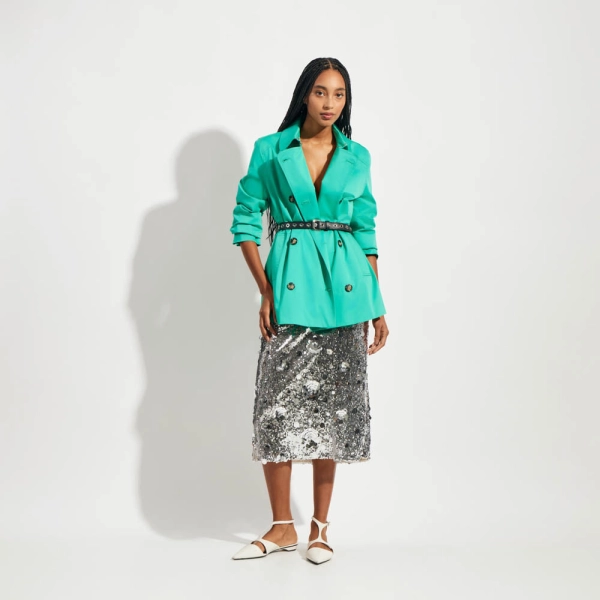 Trench Coat Cotton Tech Norah (ref e8e7) Trench Coat Cotton Tech Norah (ref e8e7)
