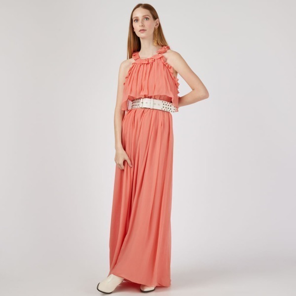 Vestido de Chiffon Bianca (ref 4e58)