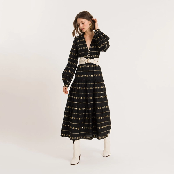 Vestido Jacquard Astros Andy (ref d42e)