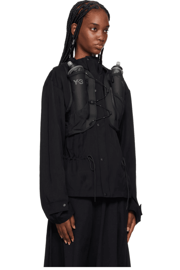 Y3 Black Run Vest (ref 5813)