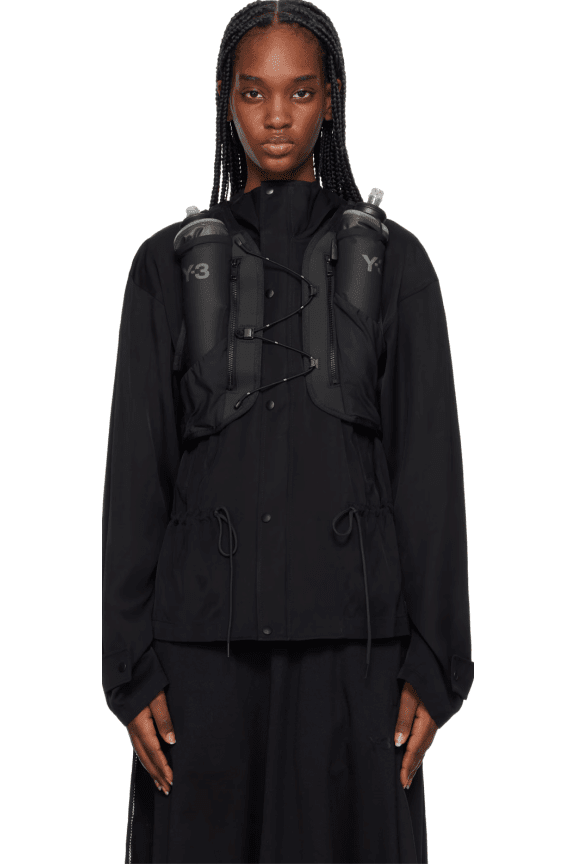 Y3 Black Run Vest (ref 5813)