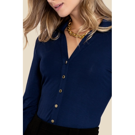 Camisa Milão Navy (ref 374f) Camisa Milão Navy (ref 374f)