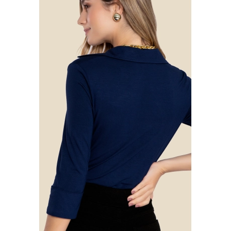 Camisa Milão Navy (ref 374f) Camisa Milão Navy (ref 374f)