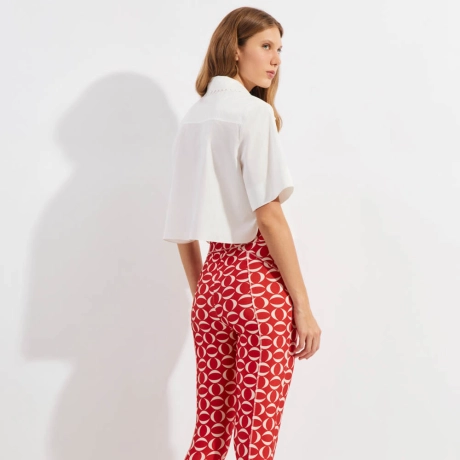 Camisa Tricoline Lisa Leila (ref 61fd)