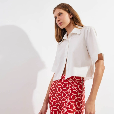 Camisa Tricoline Lisa Leila (ref 61fd)