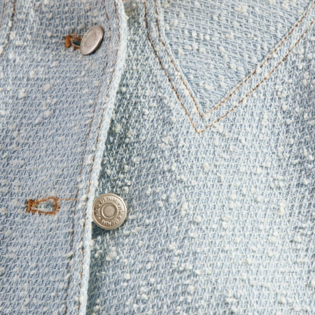 Casaco Bouclé Denim Kimber (ref 21d0) Casaco Bouclé Denim Kimber (ref 21d0)