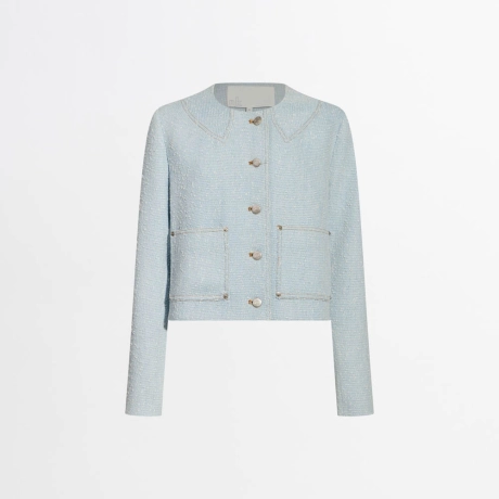 Casaco Bouclé Denim Kimber (ref 21d0) Casaco Bouclé Denim Kimber (ref 21d0)