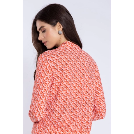 Jaqueta Geometric Coral (ref 3762) Jaqueta Geometric Coral (ref 3762)