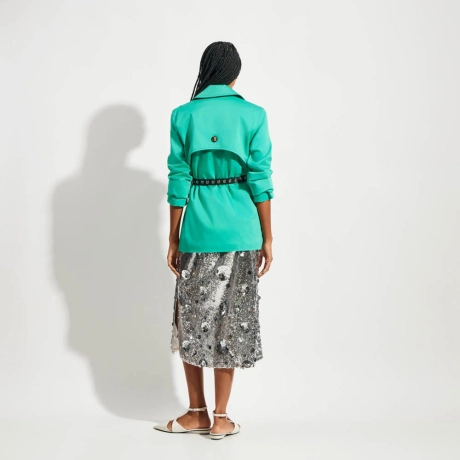 Trench Coat Cotton Tech Norah (ref e8e7) Trench Coat Cotton Tech Norah (ref e8e7)