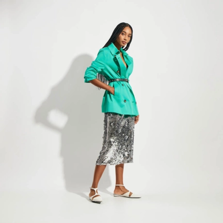 Trench Coat Cotton Tech Norah (ref e8e7) Trench Coat Cotton Tech Norah (ref e8e7)