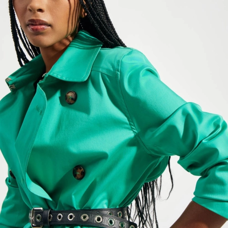 Trench Coat Cotton Tech Norah (ref e8e7) Trench Coat Cotton Tech Norah (ref e8e7)