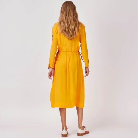 Vestido Crepe de Seda Claudia (ref 5fef) Vestido Crepe de Seda Claudia (ref 5fef)