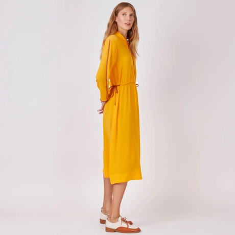 Vestido Crepe de Seda Claudia (ref 5fef) Vestido Crepe de Seda Claudia (ref 5fef)
