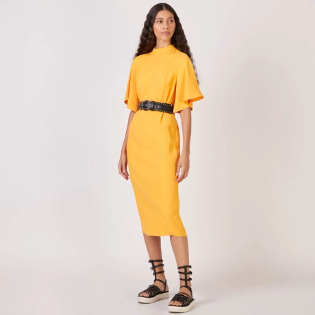 Vestido Crepe Feixe Vera (ref 5fd2)